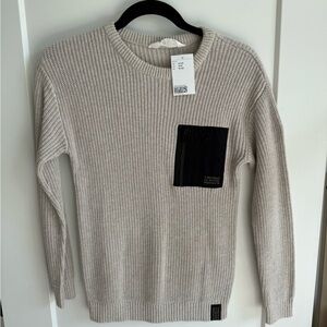 H&M Boys Sweater with Black Pocket